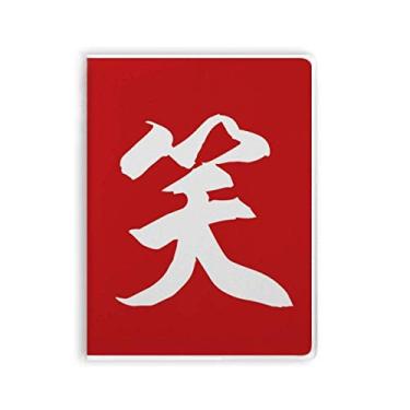 Imagem de Caderno de personagens chineses Laugh China com capa macia Diário