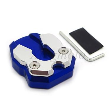 Imagem de NBX- Blue CNC Sidestand Foot Plate Kickstand Pad para compatível com Yamaha Nmax155 N-Max 155