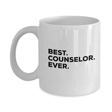 Imagem de Presentes de conselheiro - Caneca de conselheiro - Melhor conselheiro de todos os tempos - orientação escolar de acampamento, carreira de saúde mental genética, 1 colégico, matrimônio, substâncias químicas