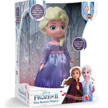 Boneca Frozen Elsa 38cm Sunny com o Melhor Preço é no Zoom