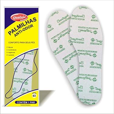 Imagem de QUALYPÉ Palmilha De Espuma Anti-Odor Qualypé Verde 43