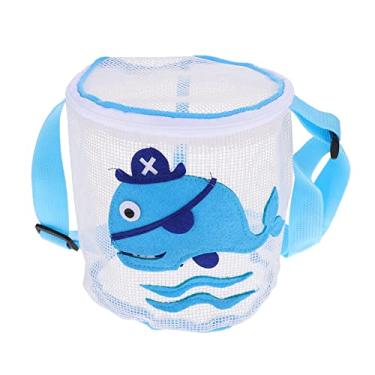 Imagem de Gadpiparty Bolsa De Brinquedo Sacos De Brinquedos De Praia Malha Saco De Malha De Brinquedo De Concha Saco De Brinquedo De Concha De Praia Bolsa De Praia Infantil Acessórios Bebê Pvc Ar Livre