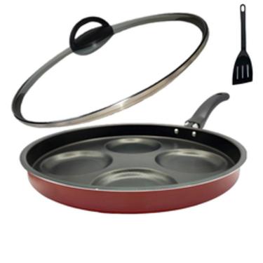 Imagem de Frigideira 4 Em 1 Multiuso Antiaderente Ovos Hamburguer