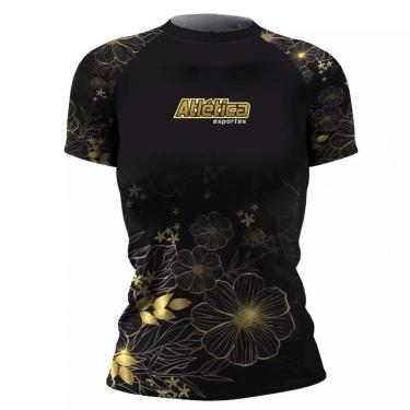 Imagem de Lycra Surf Flower Feminina MC Atlética Esportes