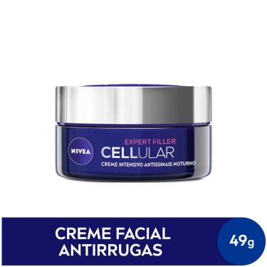 Imagem de Creme Facial Antirrugas Nivea Cellular Expert Filler Noite 49g 49g