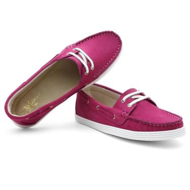 Imagem de Dockside Feminino Couro Costura Ponto Seleiro Conforto Macio