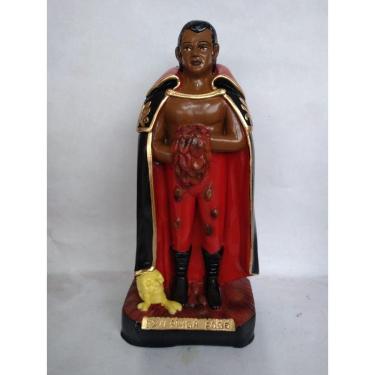 Imagem de Imagem Exu Pinga Fogo Escultura EStatua Gesso 20 Cm