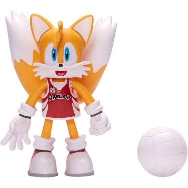 Imagem de Sonic The Hedgehog Tails 4" voleibol Knuckles Action Figure