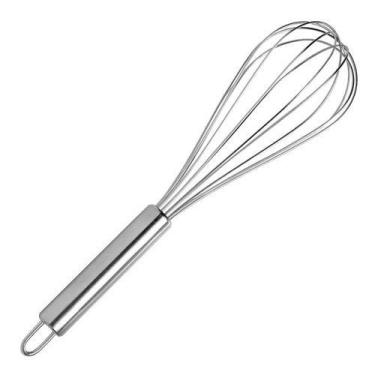 Imagem de Fouet Batedor De Ovo Massa 25 Cm Inox - Mkb