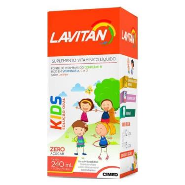Imagem de Suplemento Vitamínico Lavitan Kids Solução Oral 240ml - Cimed