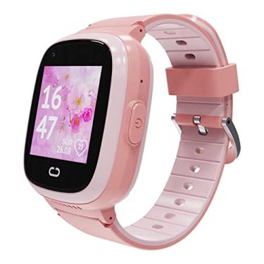 Imagem de LT30 4G Kids Smart Phone Call Assista Vídeo Chat LBS GPS WiFi SOS Monitor Câmera IP67 Relógio à prova d'água Criança Voice Chat Baby Smartwatch com slot para cartão SIM Pink