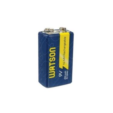 Imagem de Bateria Recarregável 9V - 250Mah Watson 9V/250