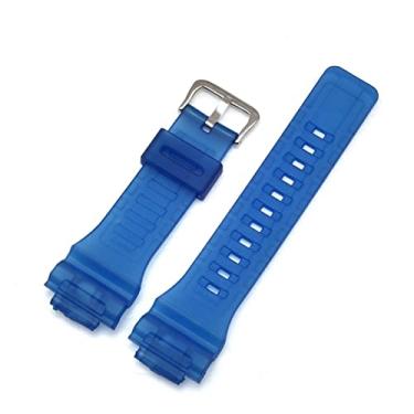 Imagem de Relógios com pulseira de 18 mm AQ-S800/AQ-S810W SGW-400H/300H/500H W-735H AE-1000W/1200/1300 Acessórios de pulseira de relógio de resina de borracha adequados para pulseira de relógio Casio (cor: