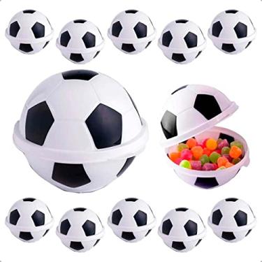 Imagem de 05 Pote Porta Mix Bola Futebol Lembrancinha