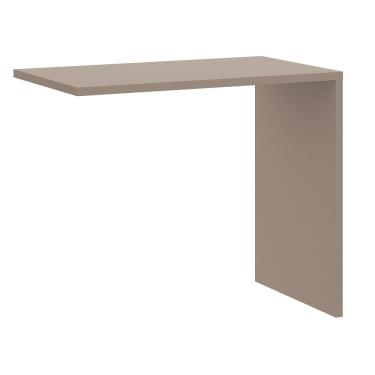 Imagem de Mesa Office Modulada 90cm Elegance Móveis Castro - Níquel