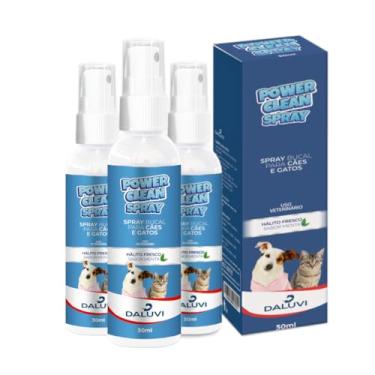 Imagem de Kit 3 Power Clean Spray Para Cães e Gatos