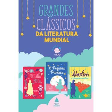 Imagem de Livro - Poliana Moça+A Pequena Princesa+Aladim