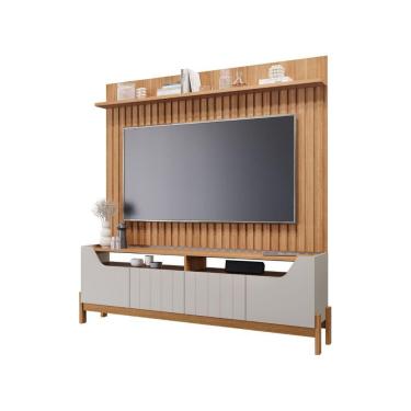 Imagem de Estante Moema Painel P/TV até 70" 04 portas MDF Permobili