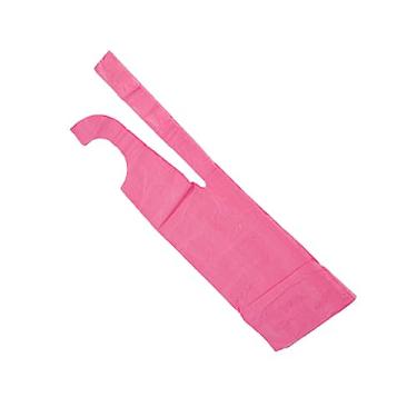 Imagem de Zerodeko 100 Unidades avental para cozinhar avental de corte de cabelo manto de corte de cabelo vestidos vestido formal avental impermeável engrossar capa roupas de cozinha bata rosa