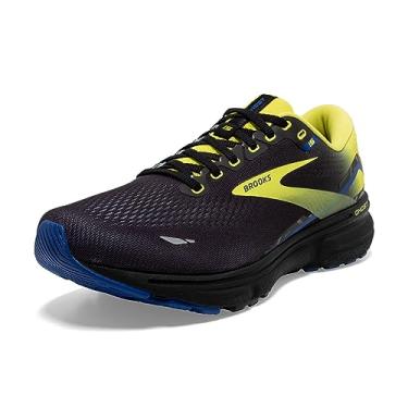 Imagem de Brooks Tênis de corrida masculino Ghost 15 Neutral, Preto/Vida Noturna/Azul, 43