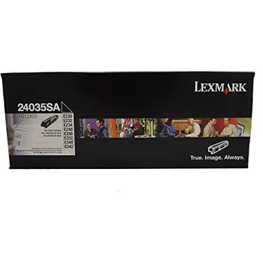 Imagem de Lexmark Cartucho de toner 24035SA para modelos de impressora lexmark e230, e240, e330, e334, preto