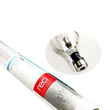 Imagem de US Stock RECI W6 Tubo a laser CO2 130W (pico 160W) 1650 mm de diâmetro. 80 mm com 10000h MTTF para máquina de corte de gravação a laser de CO2