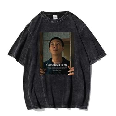 Imagem de Camiseta K-pop Rm lançada com álbum, camiseta vintage estampada lavada com desenho urbano lavado camisetas vintage unissex para fãs, 6, 3G