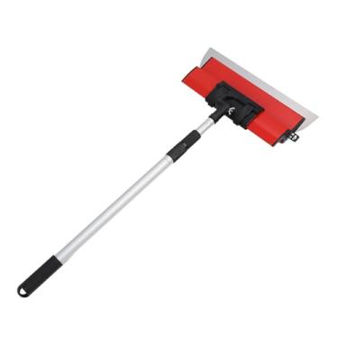Imagem de Ferramenta de Desnatação de Parede Seca, Espátula de Alisamento de Drywall, 250mm 400mm 600mm Aço Inoxidável Conjunto de Lâminas de Skimming com Alça de Extensão para Teto de Pared