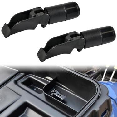 Imagem de SAUTVS Kit de trava de armazenamento frontal para Sportsman 500 550 850 10-24, caixa de carga frontal dobradiça ponto de ancoragem para Polaris Sportsman 500 550 850 XP 1000 2010-2024 acessórios, 2