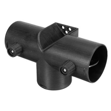 Imagem de Conector de tubulação de aquecedor Y ramo em T peça em T aquecedor diesel conector de duto de saída de ar ajustável aba de válvula de aquecedor de ar para Eberspacher Webasto Propex (peça T de 60 mm)
