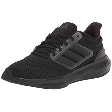 Imagem de adidas Tênis de corrida feminino Ultrabounce, Preto/Preto/Carbono, 7.5
