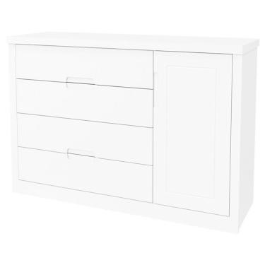 Imagem de Cômoda Infantil Tutto New Branco Acetinado - Matic