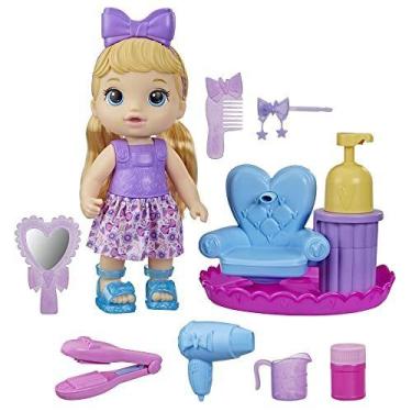 Imagem de Baby Alive Sudsy Styling Doll, Cabelo Loiro, Inclui Boneca De Bebê De