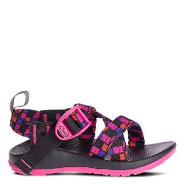 Imagem de Chaco Sandália Z1 Ecotread (bebê/criança pequena/criança grande), Cubit Magenta, 35
