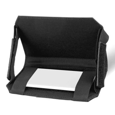 Imagem de Let Me Be Suporte de placa de Airsoft Molle, suporte de telefone para uso externo, placa de navegação leve, bolsa de administração, suporte de telefone, suporte para peitoral e colete tático,