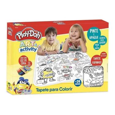 Imagem de Tapete De Colorir Com Giz Cera Play Doh - Fun 00544