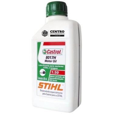 Imagem de Óleo 2 Tempos Castrol Stihl 500ml Alta Lubrificação e Poder Detergente