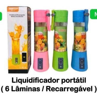 Imagem de Liquidificador Portátil ( 6 Lâminas/Recarregável) - ., Recarregável