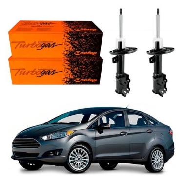 Imagem de Par Amortecedor Dianteiro Fiesta Sedan 1.5 1.6 2014 A 2017 - Cofap