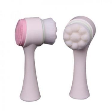 Imagem de Escovinha Limpeza Facial Massageador 2 Em 1 - Bc Bora Colega Shop
