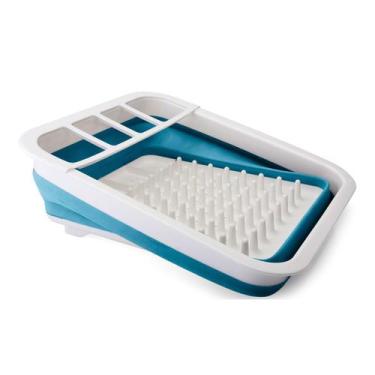 Imagem de Escorredor De Louças Sanfona - Inovador e Dobrável - Casamia, Verde