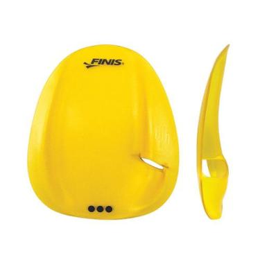Imagem de Palmar De Natação Agility Paddles Finis, M, Amarelo