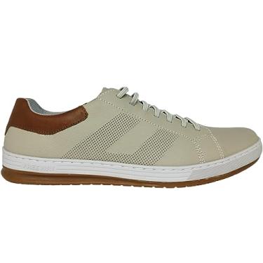 Imagem de Sapatênis Masculino Casual em Couro Dia Dia Calce Fácil Free Way Track04