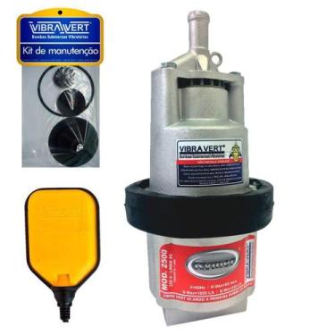 Imagem de Bomba 2500 + Boia De Nivel + Kit Manutenção Rymer 125V - Vibra Vert