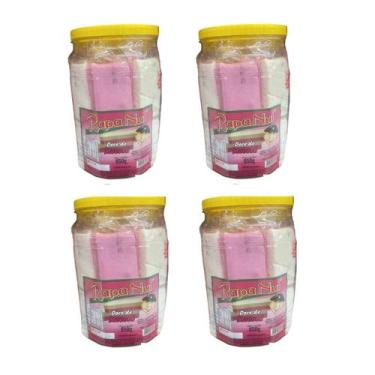 Imagem de Doce Geleia De Mocotó Sabor Baunilha E Morango Pote Com 80Un - Rapa Nu