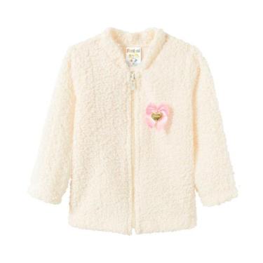 Imagem de Jaqueta Infantil Menina Peluciada Urso Inverno Fleece Plush - anjo da 
