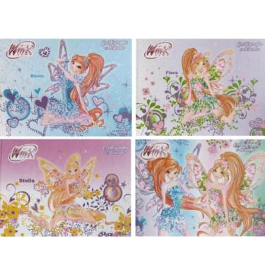 Imagem de Caderno Desenho Cartografia Brochura Com 48 Folhas Winx - São Domingos