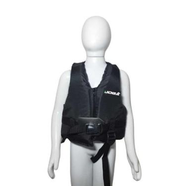 Imagem de Colete Salva Vidas Preto 20Kg Infantil Criança Boiar Flutuar Flutuação