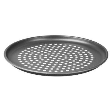 Imagem de Assadeira Pizza Tramontina Brasil Perfurada Starflon 30cm