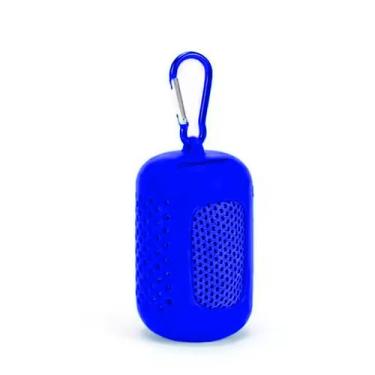Imagem de Kit Toalha de Microfibra Gold Sports Com Capa de Silicone e Mosquetão 